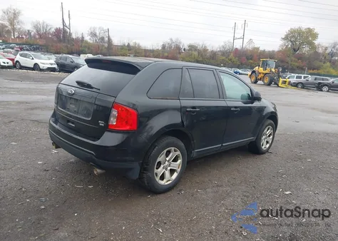 2013 Ford Edge Sel из США, поврежденный, VIN 2FMDK4JC4DBE36054
